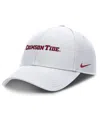 Nike Men's White Alabama Crimson Tide Core Club Mascot Wordmark Adjustable Hat In White