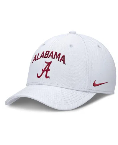 Nike White Alabama Crimson Tide 2025 On-field Rise Performance Flex Hat ...
