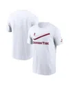 Nike White Alabama Crimson Tide Primetime 2-hit Swoosh T-shirt In White