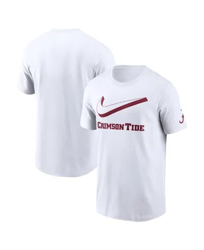 Nike White Alabama Crimson Tide Primetime 2-hit Swoosh T-shirt