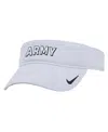 Nike Men's White Army Black Knights 2025 On-field Ace Performance Adjustable Visor Hat