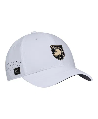 Nike Men's White Army Black Knights 2025â On-field Performance Flex Hat