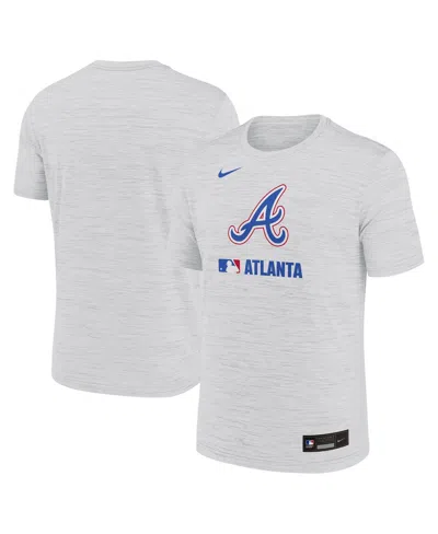 Nike Men's White Atlanta Braves 2025 City Connect Authentic Collection Velocity Performance T-shirt