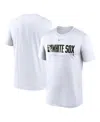 Nike Men's White Chicago White Sox Knockout Legend Performance T-shirt In White