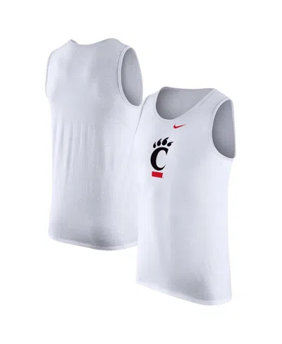 Nike Men's White Cincinnati Bearcats Tank Top