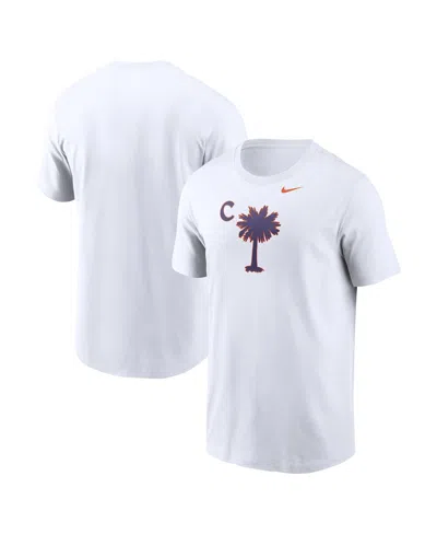 Nike Men's White Clemson Tigers Palmetto T-shirt