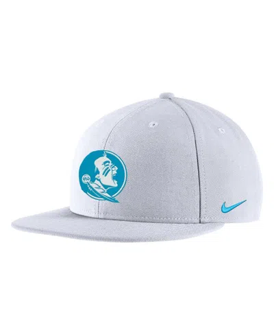 Nike Men's White Florida State Seminoles Heritage Snapback Hat