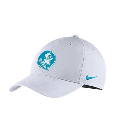 Nike Men's White Florida State Seminoles Legacy91 Heritage Adjustable Hat