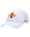 Nike Men's White Iowa State Cyclones 2025 On-field Club Performance Adjustable Hat In White