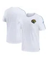 Nike Men's White Jacksonville Jaguars Throwback Sideline Alternate Logo Coach Performance Top In White