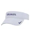 Nike Men's White Kansas State Wildcats 2025 On-field Ace Performance Adjustable Visor Hat