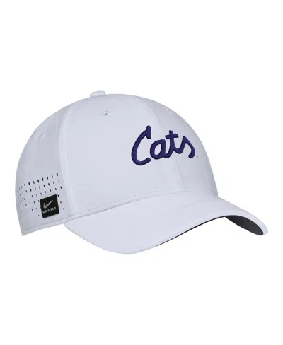 Nike Men's White Kansas State Wildcats 2025â On-field Performance Flex Hat