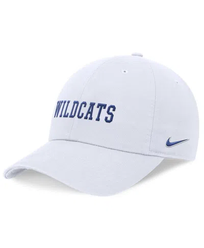 Nike Men's White Kentucky Wildcats 2024 On-field Club Adjustable Hat
