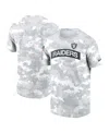 Nike Men's White Las Vegas Raiders 2024 Salute To Service Big Tall Performance T-shirt In White
