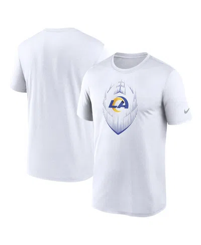 Nike White Los Angeles Rams Primetime Legend Icon Performance T-shirt