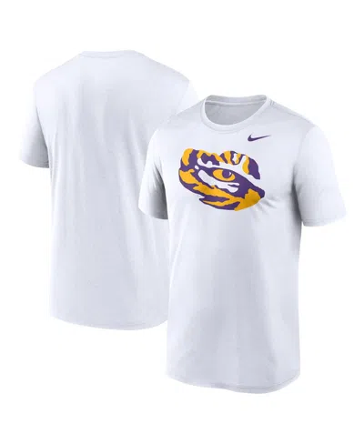Nike Men's White Lsu Tigers Primetime Evergreen Alternate Logo T-shirt