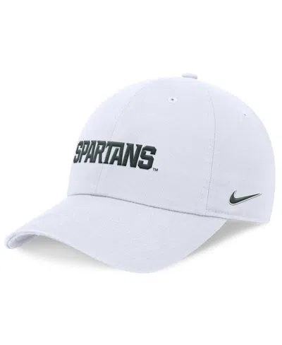 Nike Men's White Michigan State Spartans 2024 On-field Club Adjustable Hat