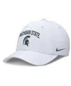 Nike Men's White Michigan State Spartans 2025 On-field Rise Performance Flex Hat In White