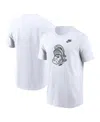Nike Men's White Michigan State Spartans Legacy Alternate Logo T-shirt In White