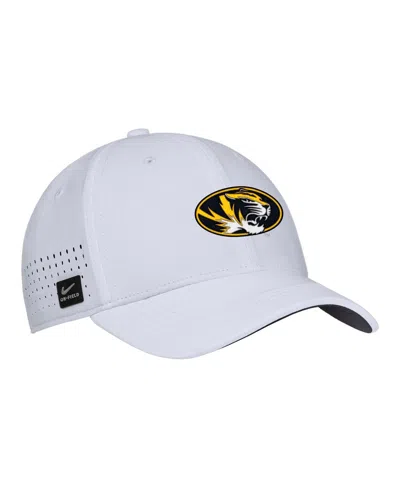 Nike Men's White Missouri Tigers 2025 On-field Performance Flex Hat