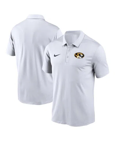 Nike Men's White Missouri Tigers Victory Solid Performance Polo Shirt