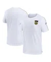 Nike Men's White New Orleans Saints Sideline Alternate Logo Coach Performance Top In White