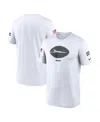 Nike Men's White New York Jets 2024 Salute To Service Legend Performance T-shirt In White