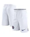 Nike Men's White Paris Saint-germain 2023/24 Away Stadium Performance Shorts In White