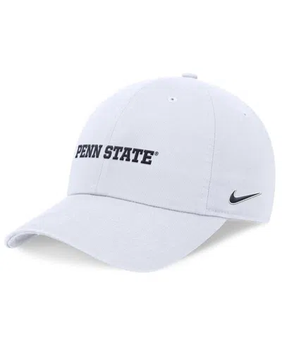 NIKE MEN'S WHITE PENN STATE NITTANY LIONS 2024 ON-FIELD CLUB ADJUSTABLE HAT