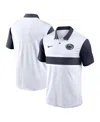 Nike Penn State Nittany Lions Primetime Campus Vapor  Men's Dri-fit College Polo In White,navy