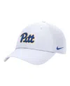 Nike Men's White Pitt Panthers 2025 On-field Club Performance Adjustable Hat In White