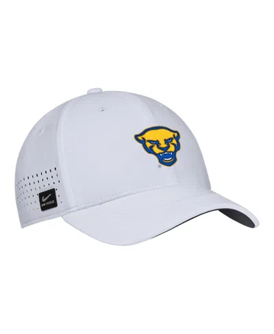 Nike Men's White Pitt Panthers 2025â On-field Performance Flex Hat