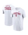 Nike Men's White Stanford Cardinal Blitz 2-hit T-shirt