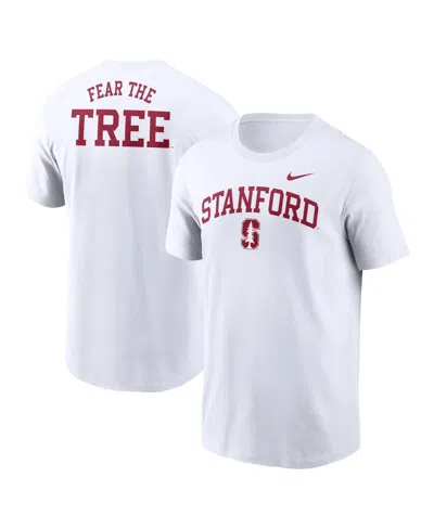 Nike Men's White Stanford Cardinal Blitz 2-hit T-shirt