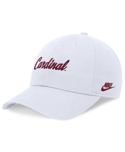 Nike Men's White Stanford Cardinal Legacy Club Performance Adjustable Hat