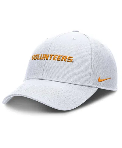 Nike Men's White Tennessee Volunteers 2025 On-field Rise Performance Adjustable Hat
