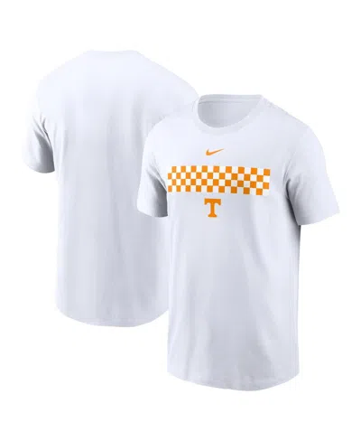 Nike Men's White Tennessee Volunteers Campus Pattern T-shirt