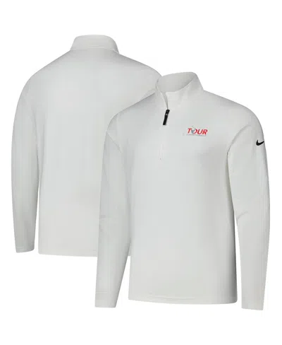 Nike Men's White Tour Championship Victory Performance Half-zip Pullover Sweatshirt