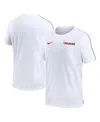 Nike Men's White Usc Trojans 2024 Sideline Coach Performance T-shirt In White,crimson