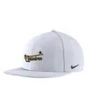 Nike Men's White Vanderbilt Commodores Vault Pro Snapback Hat In White