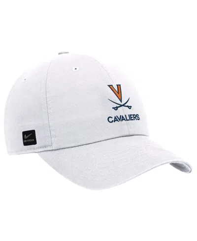Nike White Virginia Cavaliers 2025 On-field Club Adjustable Hat