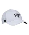 Nike Men's White Wake Forest Demon Deacons 2025â On-field Performance Flex Hat In White
