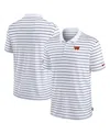 Nike Men's White/black Washington Commanders Sideline Lock Up Victory Performance Polo In White,black