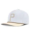Nike Men's White/cream Pittsburgh Pirates Pro Performance Snapback Hat