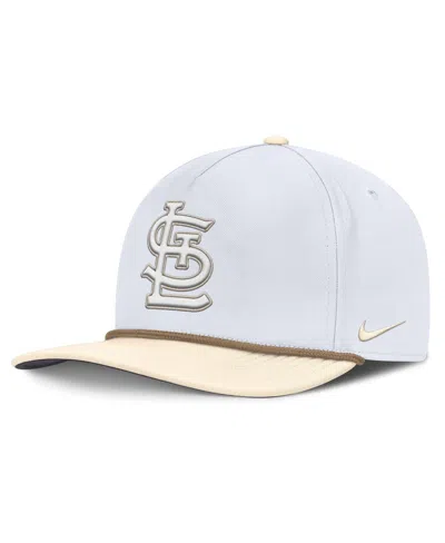 Nike Men's White/cream St. Louis Cardinals Pro Performance Snapback Hat In Multi