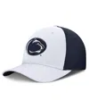 Nike Men's White/navy Penn State Nittany Lions 2025 Sideline Rise Local Performance Flex Hat In Multi