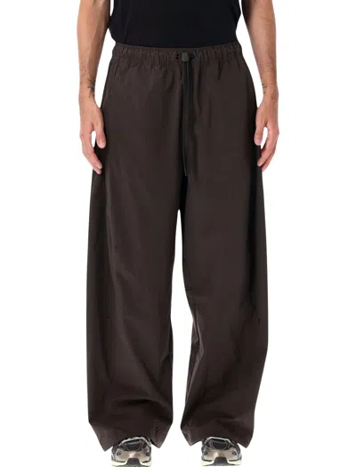 Nike Men's Wide-leg Drawstring Pants In Black