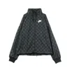 Nike Men's Windbreaker Nsp Wr Jkt Check In Black/black/white