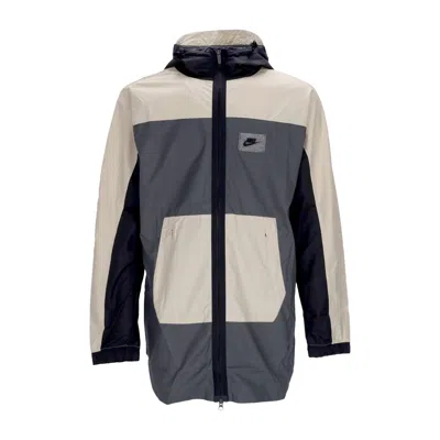 Nike Men's Windbreaker Woven Jacket Iron Grey/rattan/black/black