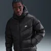 Nike Men's Windrunner Down Jacket In Black